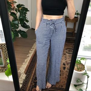 Abercrombie and Fitch 2021 wide leg linen pants